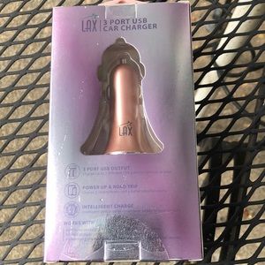 New LAX 3 post USB Car Charger